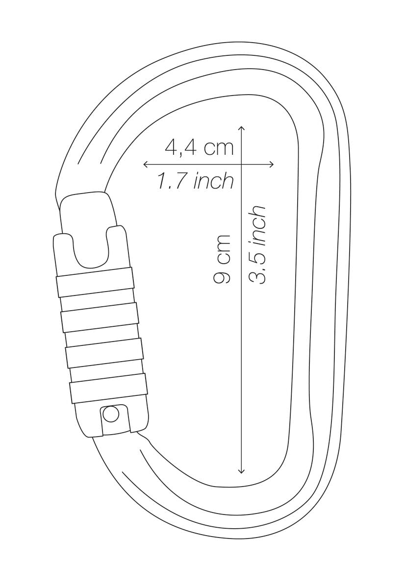 Petzl Am'D Aluminum