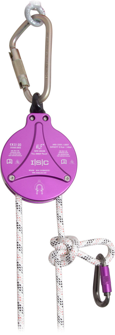 ISC ALF Climb Assist Pulley- 2 Way Auto Locking