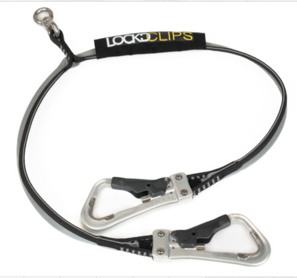 LockD Clips Integrated Carabiner System