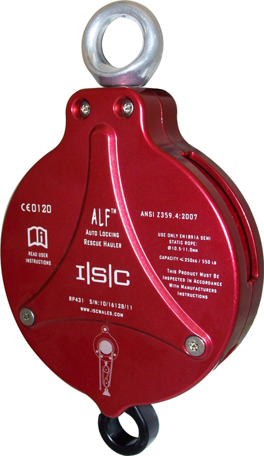 R- ALF Rescue Hauler Pulley - 2 way auto locking