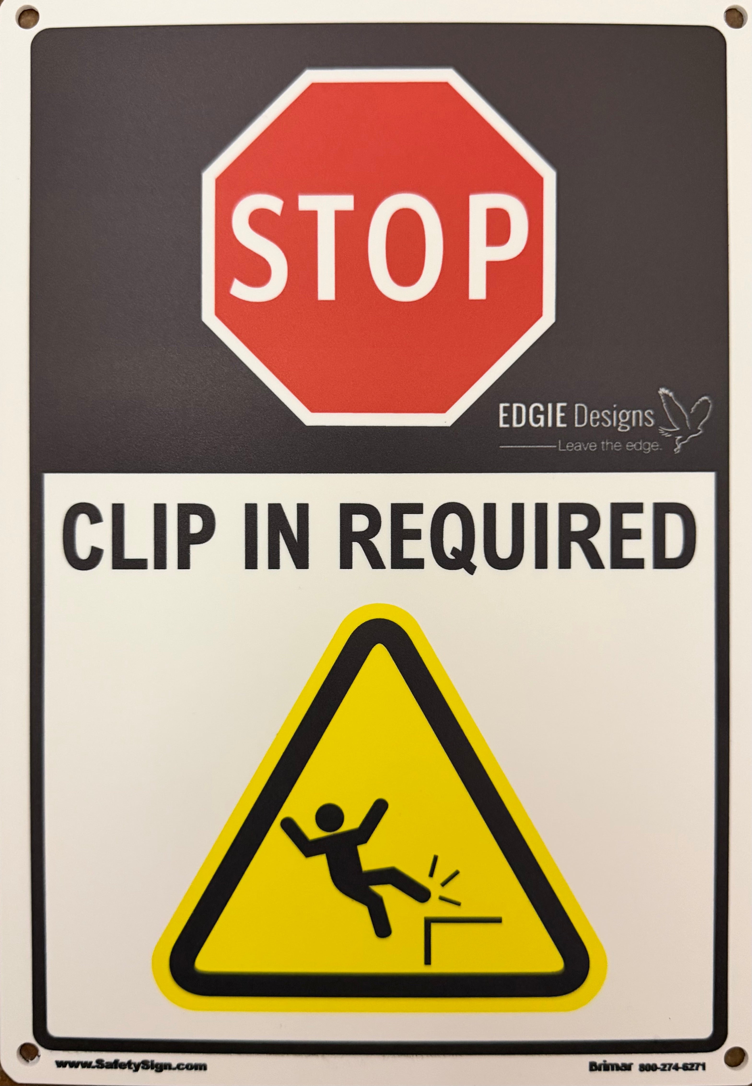 Warning signs – EdgieGEAR