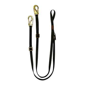FUSION Adjustable Y-Lanyard with Hitched loop and Snap Hooks ends