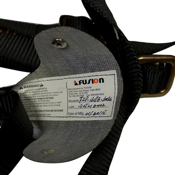 FUSION Adjustable Y-Lanyard with Hitched loop and Snap Hooks ends