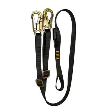 FUSION Adjustable Y-Lanyard with Hitched loop and Snap Hooks ends