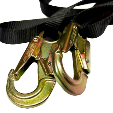 FUSION Adjustable Y-Lanyard with Hitched loop and Snap Hooks ends