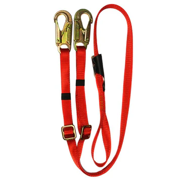 FUSION Adjustable Y-Lanyard with Hitched loop and Snap Hooks ends