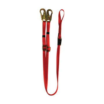 FUSION Adjustable Y-Lanyard with Hitched loop and Snap Hooks ends